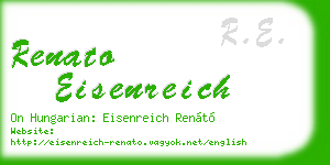 renato eisenreich business card